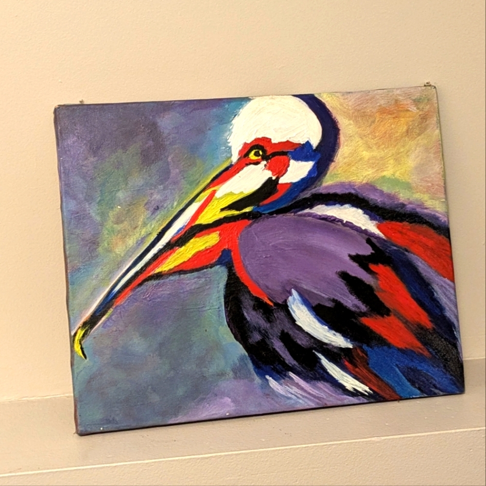 Acrylic on canvas 16x20" original